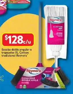 Walmart Reynera cotton tradicional escoba doble angular o trapeador xl oferta