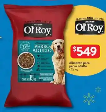 Walmart OI Roy Alimento para perro adulto oferta