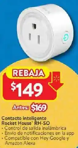 Walmart Rocket house rh-so contacto inteligente oferta