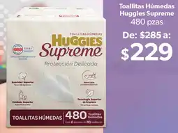 Sam's Club Toallitas Húmedas Huggies Supreme oferta