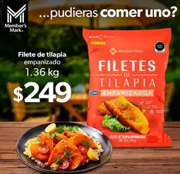 Sam's Club Member's mark filete de tilapia empanizado oferta