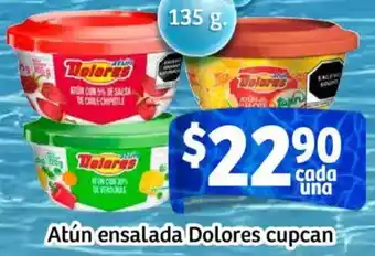 Soriana Mercado Dolores cupcan atún ensalada oferta