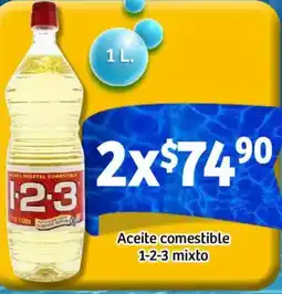 Soriana Mercado 1-2-3 mixto aceite comestible oferta