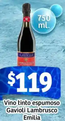 Soriana Mercado Gavioli lambrusco emilia vino tinto espumoso oferta