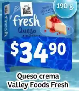 Soriana Mercado Valley foods fresh queso crema oferta