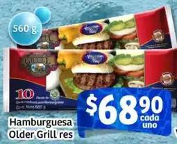 Soriana Mercado Hamburgues older grill res oferta