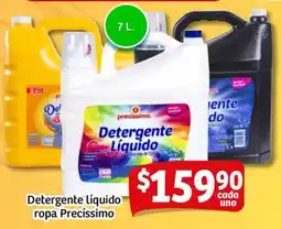 Soriana Mercado Precíssimo detergente líquido ropa oferta