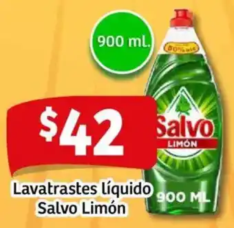 Soriana Mercado Salvo limón lavatrastes líquido oferta