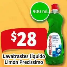 Soriana Mercado Precíssimo lavatrastes líquido limón oferta