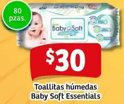 Soriana Mercado Baby soft essentials toallitas húmedas oferta