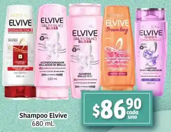 Soriana Mercado Elvive shampoo oferta