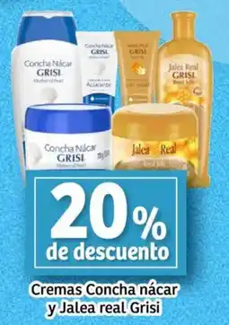 Soriana Mercado Grisi cremas concha nácar y jalea real oferta