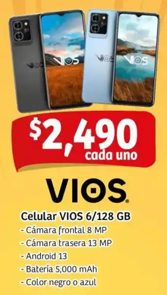 Soriana Mercado Vios celular oferta