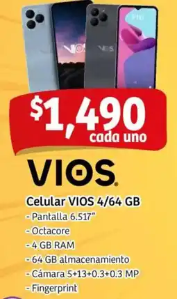 Soriana Mercado Vios celular oferta