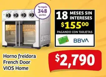 Soriana Mercado Vios home horno freidora french door oferta