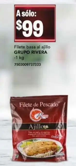 City Club Filete basa al ajillo GRUPO RIVERA 1kg oferta