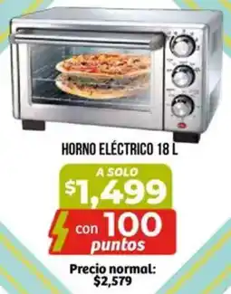 Soriana Mercado 0ster horno eléctrico oferta