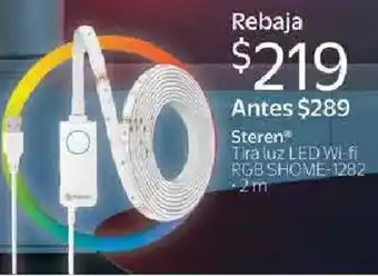 Walmart Steren tira luz led wi-fi rgb shome-1282 oferta