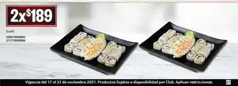 City Club Sushi oferta