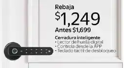 Walmart Cerradura inteligente oferta