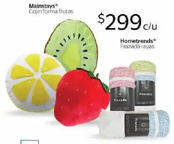 Walmart Mainstays cojin forma frutas oferta