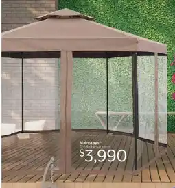 Walmart Mainstays toldo hexagonal oferta