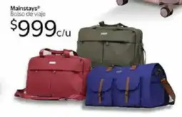 Walmart Mainstays bolso de viaje oferta