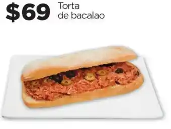 Chedraui Torta de bacalao oferta