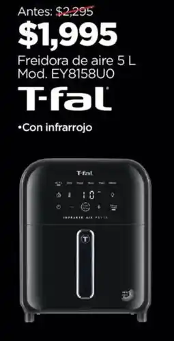 Chedraui T-fal freidora de aire oferta