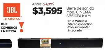 Chedraui JBL Barra de sonido oferta