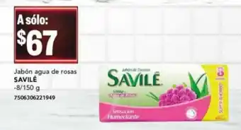 City Club Jabon agua de rosas SAVILE oferta
