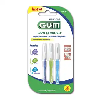 Farmacias YZA Gum Proxabrush 3 Unidades oferta