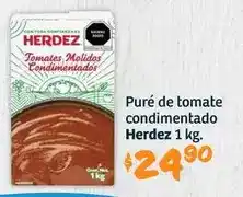 Soriana Híper Herdez - puré de tomate condimentado oferta