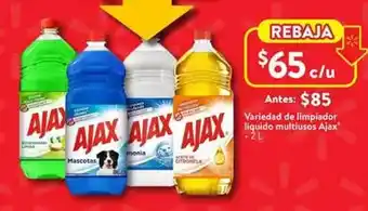 Walmart Ajax - liquido multiusos oferta