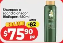 HEB BioExpert Shampoo o acondicionador oferta