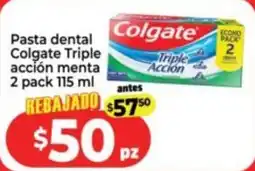 HEB Colgate Triple acción oferta