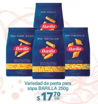 La Comer Variedad de pasta para sopa BARILLA oferta