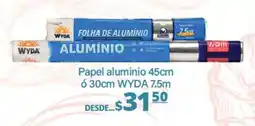 La Comer WYDA Papel aluminio 45cm ó 30cm oferta