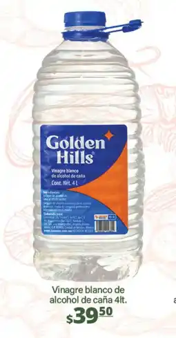 La Comer Golden Hills Vinagre blanco de alcohol de caña oferta