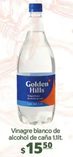 La Comer Golden Hills Vinagre blanco de alcohol de caña oferta