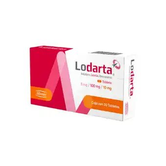 Farmacias Bazar LODARTA 5/100/10MG 30 TABLETAS oferta