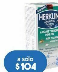Farmacia San Pablo Herklin shampoo 0.2g 60ml oferta