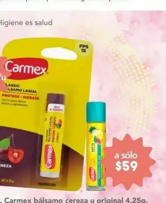 Farmacia San Pablo Carmex bálsamo cereza u original 4.25g oferta