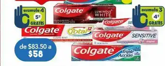 Colgate pasta triple acción 150ml.