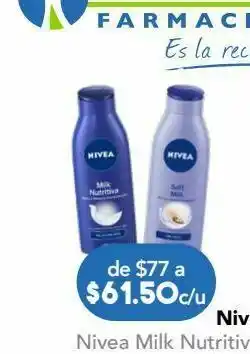 Farmacia San Pablo Nivea milk nutritiva piel extra seca 400ml oferta