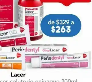 Perioxidin lacer colutorio enjuague 500ml.