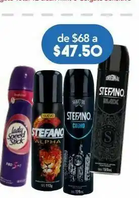 stefano black desodorante 113g.