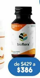 Farmacia San Pablo Bioflora vitamina d y c + zinc. oferta