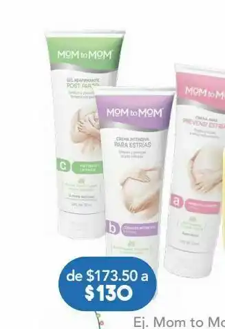 Farmacia San Pablo Mom to mom crema para estrías 250ml. oferta