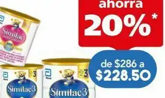 Farmacia San Pablo Similac3 hmo 1 a 3 años 850g oferta